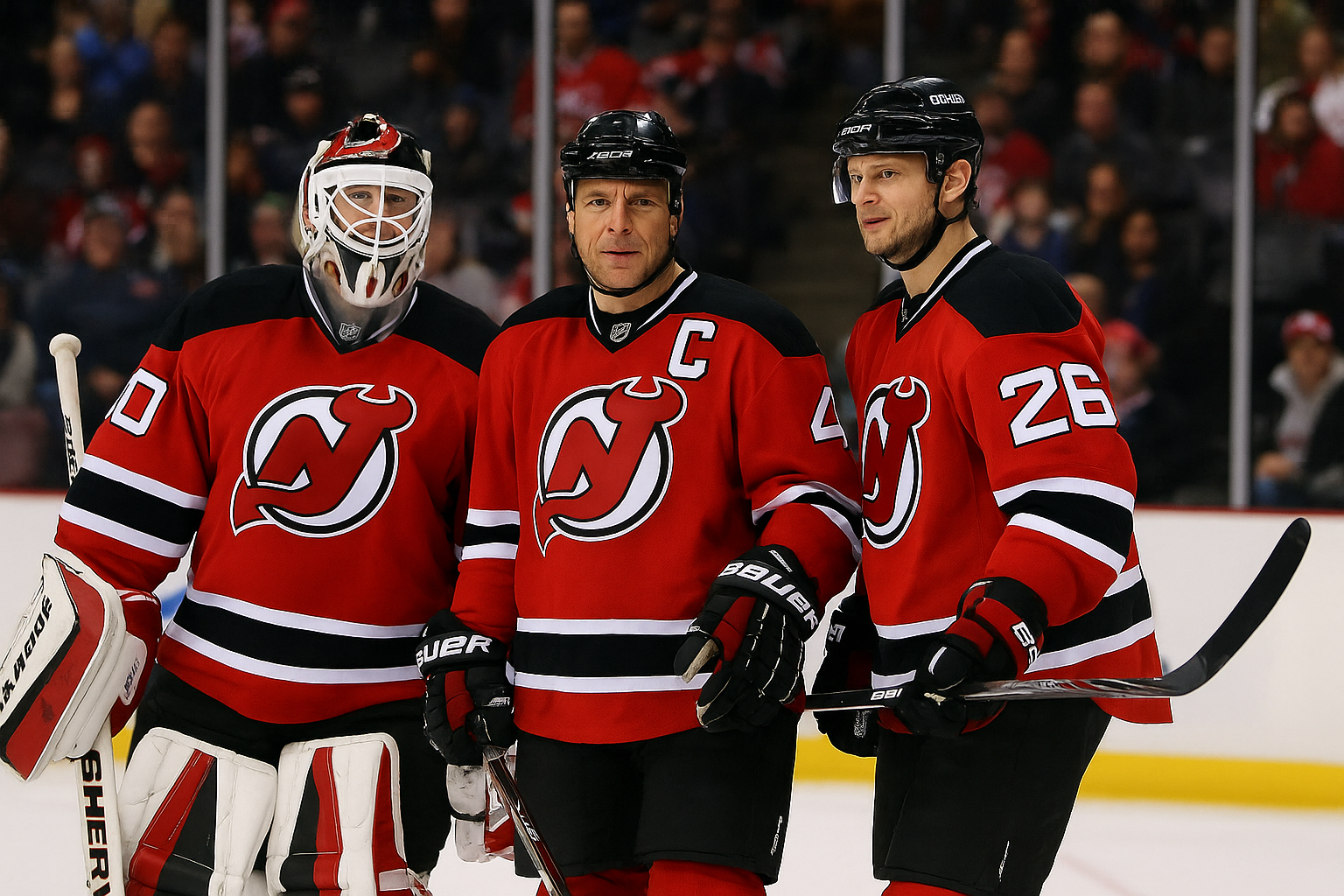 Top 5 nejvlivnějších hráčů v historii New Jersey Devils
